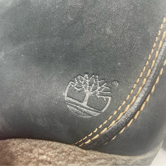 Timberland Monogram Wallaby Boots – Leather/Suede, Moc Crepe Wedge, size 6 - Picture 9 of 10